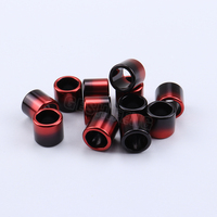 Bagues métalliques pour pigeons en aluminium 8 mm, bandes d'identification personnalisées pour la volière et les courses de pigeons