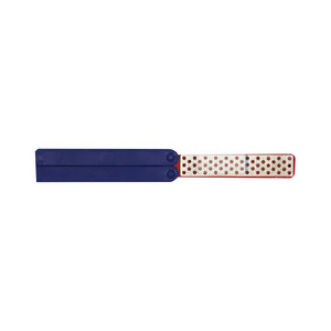 Aiguiseur de couteaux en forme d'éventail double face avec manche en ABS pour la cuisine et l'extérieur - Product Image 4