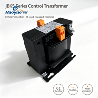 Transformateur de contrôle monophasé JBK5 400VA 220V vers 12V 24V 36V AC, transformateur de puissance basse tension pour commande de machine CNC