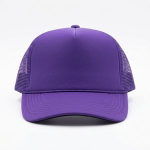 Casquette de camionneur X&K personnalisée à profil profond, en mousse, avec logo personnalisé imprimé en 3D en relief, performance hip-hop, vente en gros - Product Image 5