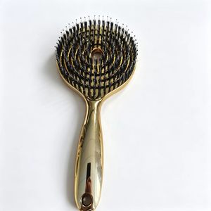 <span class=keywords><strong>Brosse</strong></span> démêlante ventilée argentée avec coussin d'air, en poils <span class=keywords><strong>de</strong></span> <span class=keywords><strong>sanglier</strong></span> et nylon, pour tous types <span class=keywords><strong>de</strong></span> <span class=keywords><strong>cheveux</strong></span> - Product Image 3
