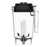 1.2L One Leaf Jar Tritan Complètement pour Mixtec MS-D866Q