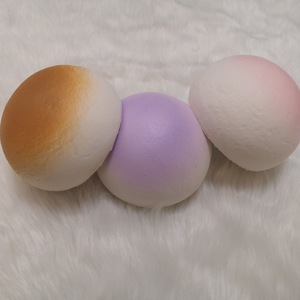 Jincan Juguete Antiestrés de PU de Rebote Súper Lento, Simulación de Bollo al Vapor Pequeño Wangzai, Unisex, Juguete de Descompresión, Juguete de Comida, Pan de Juguete - Product Image 6