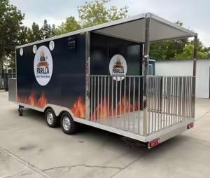 Camion de restauration isolé de qualité arctique avec chauffage au diesel et kit moteur pour temps froid pour une exploitation toute l'année dans les régions nordiques - Product Image 1