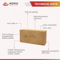 Briques en argile électrique Sk-30 d'Indonésie pour poêle à bois, produits chimiques pour fours, briques en argile pour chaudière
