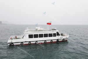 Bateaux de transport de passagers en aluminium ou en acier, catamaran, fabriqués en Chine, bateaux pour 50 à 100 personnes, touristiques - Product Image 2