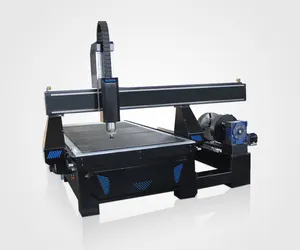 Máquina grabadora de enrutador Cnc de 4 ejes hecha en fábrica 1325 enrutador Cnc de 4 ejes para madera