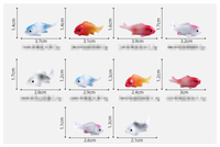 Miniature Animal Mignon Dessin Animé 3D Résine Artificielle Koi Poisson Chanceux Figurine Aquarium Jouet pour Enfant Décoration Terrarium Accessoires