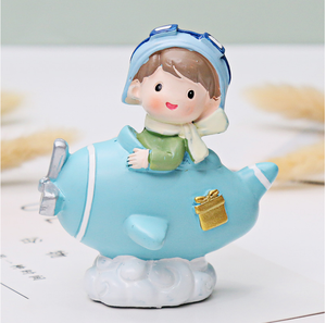 Adorno de Resina Creativo y Lindo para Decoración de Interiores de Automóviles, Decoración del Hogar, Adorno para Pastel de Cumpleaños, Feng Shui, Regalo Empresarial - Product Image 6