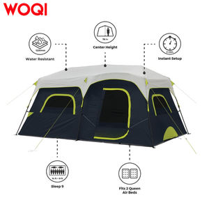 WOQI yaz aile kamp çadırı büyük uzay hafif rüzgar geçirmez su geçirmez alüminyum kutup için uygun - Product Image 2
