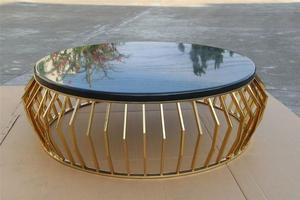 ขาตั้งดอกไม้ทรงกลมทันสมัยแบบสั่งทำขายส่งจากโรงงาน ผลิตจากเหล็กและหินอ่อนสีขาว น้ำหนักเบา ทนทาน เหมาะสำหรับทุกโอกาส - Product Image 2