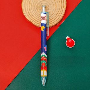 Stylo bille en plastique de Noël avec motifs Père Noël et rennes, stylos gel créatifs pour événements d'entreprise et cadeaux pour enfants - Product Image 2