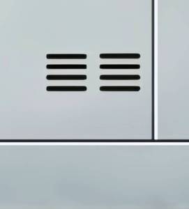 Casier de personnel moderne en acier inoxydable à 15 portes, armoire de rangement métallique étanche pour bureau avec serrure à clé - Product Image 4