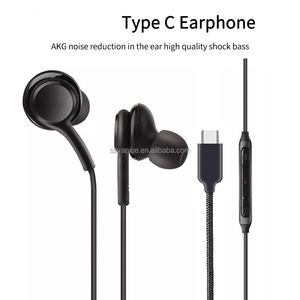 Para Samsung Note 10 S20 Auriculares tipo C en la oreja Auriculares con micrófono Auriculares <span class=keywords><strong>HIFI</strong></span> Auriculares deportivos para Samsung <span class=keywords><strong>AKG</strong></span> - Product Image 3