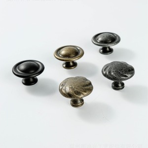 Furniture Handle And <b>Knob</b> Zinc Alloy Round European Style Cabinet Drawer Pulls Durable Die Casting T1 125 - Product Image 1