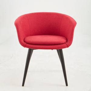 เก้าอี้สำนักงานหุ้มผ้าคุณภาพสูงสไตล์นอร์ดิก เก้าอี้พักผ่อนสำหรับโรงแรม เก้าอี้รับรองแขกสำหรับธนาคาร คาเฟ่ เก้าอี้รับประทานอาหารพร้อม<span class=keywords><strong>ขา</strong></span>โลหะ - Product Image 2