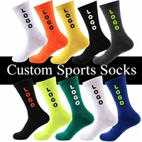 Chaussettes de cyclisme Coolmax personnalisées pour jeunes - Respirantes, tricotées, écologiques pour hommes et femmes - Sports de plein air et course à pied