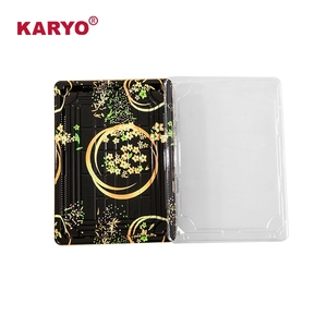 1111ขายส่งตุ่มทิ้งภาชนะบรรจุอาหารพลาสติกถาดซูชิพร้อมฝาปิดซาซิมิปลาแซลมอนกล่องบรรจุพลาสติกถาดซูชิ - Product Image 1