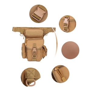 Bolsa de arnés de pierna para hombre, <span class=keywords><strong>riñonera</strong></span> táctica, negra - Product Image 3