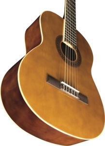 EKO GUITARS - CS-10 NATUREL, Guitare Classique HQ, Table en Tilleul, Dos/Côtés en Tilleul, Manche/Touche en Bouleau, Étui Souple - Product Image 5