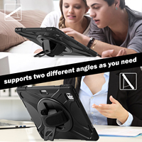 [Pour iPad Pro 13 2024] Étui de protection robuste pour tablette iPad pour iPad Pro 13 pouces M4 2024