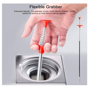 China USA Mairun 823 Eco-Friendly Steel Kitchen Flexible <b>Grabber</b> 4 Claws Bendable Hose <b>Litter</b> Pick - Product Image 3