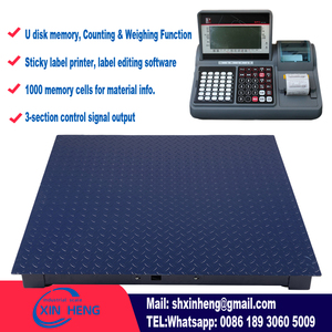 Cân In Nhãn Hóa Đơn Cân Đa Năng Cân Nền Tảng Với Máy In Mã Vạch - Product Image 2