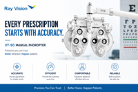 Hot Sale Refraction Instrument Optical VT-50 Vision Tester Phoropter with Adjustable Lenses and Dials for Eye Examination