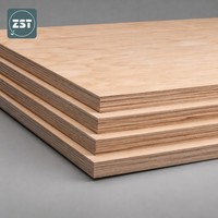 Panneau de contreplaqué mélaminé blanc multicouche HG 18 mm avec âme en peuplier, résistant à l'humidité, E0 formaldéhyde, design moderne