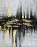 100% peint à la main abstrait moderne peinture à l'huile 3D grand mur salle d'exposition décorée de peintures à l'huile peintes à la main
