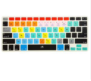 แผ่นซิลิโคนปิดคีย์บอร์ดสำหรับ PS Serato DJ VIM พร้อมปุ่มลัด สำหรับ Macbook <span class=keywords><strong>Pro</strong></span> 13 15 17 - Product Image 1