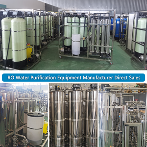 Système de filtration d'eau commercial, machine d'osmose inverse avec charbon et sable pour le traitement et la purification de l'eau, équipement 1000L - Product Image 4
