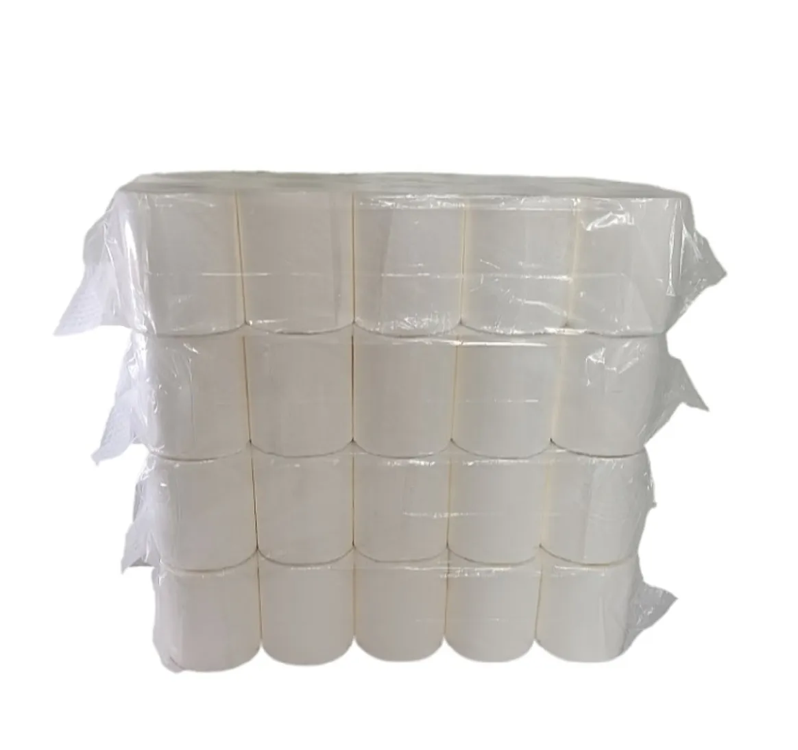 Fabrik-Direktverkauf natürliche Bambuspuppe kernlos individuell bedruckt 36 Rollen 4 Plie Toilettenpapier