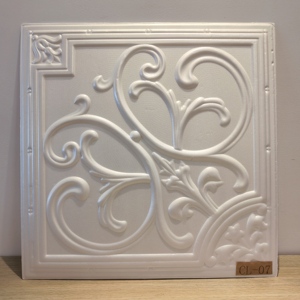 Dalles <span class=keywords><strong>de</strong></span> <span class=keywords><strong>plafond</strong></span> 3D en <span class=keywords><strong>polystyrène</strong></span> expansé (EPS) imperméables et résistantes au feu, faciles à installer, <span class=keywords><strong>pour</strong></span> la décoration intérieure - Product Image 3