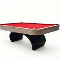 Table de billard multifonctionnelle sur mesure de 8 pieds avec conversion en table à manger, pour usage domestique, qualité tournoi, design écologique