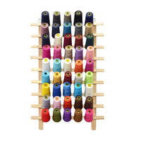 20s/2 40/2 20s/3 40/3 High-Strength Dyed Spun Yarn Thread 100% Polyester for Embroidery & Sewing Machine