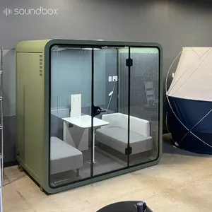 Soundproof Privacy Office Meeting Pod Office Workstations And Phone Office Booth Soundproof