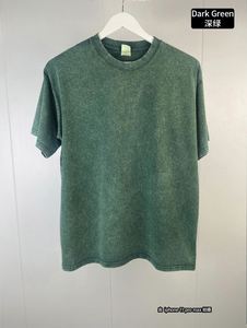Luxury Blank Oversized Custom Printed Graphic 100% Cotton Vintage Acid Washed Heavy Cotton <b>T</b> Shirts for Men High Quality - Product Image 3
