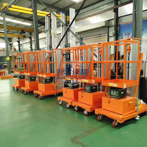 Piattaforma Elevatrice Mobile Semovente in Alluminio 6m 7.5m, Sollevatore a Doppio Albero in Lega di Alluminio con Certificazione CE - Product Image 5