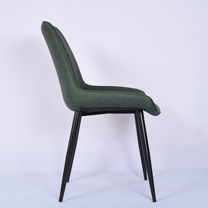 <span class=keywords><strong>Chaises</strong></span> de cuisine confortables à dossier haut, design moderne et simple, pieds en métal, revêtement en cuir PU, chaise de <span class=keywords><strong>salle</strong></span> à <span class=keywords><strong>manger</strong></span> en vente - Product Image 6