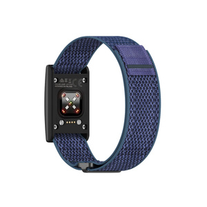 Correa de nailon negra al por mayor para Polar Loop, correa deportiva elástica tejida de 24 mm con gancho y bucle de Velcro, banda de repuesto para bíceps - Product Image 2