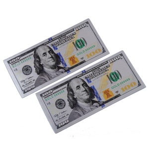 Fabriekslevering op maat gemaakte, prachtige gekleurde handbedrukte herdenkingsbankbiljetten met gravure, Amerikaanse dollar, buitenlandse collectie - Product Image 5