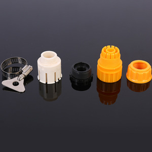 Connecteur universel 4/6 points, adaptateur de robinet de voiture en plastique à filetage interne, matériau ABS orange, montage standard - Product Image 3