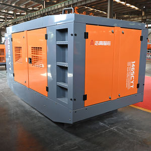 Дизельный воздушный компрессор ZEGA 146SCYT-12-18G с водяным охлаждением, бесшумный, экологичный, 17/15 м/мин, портативный, стационарный - Product Image 4