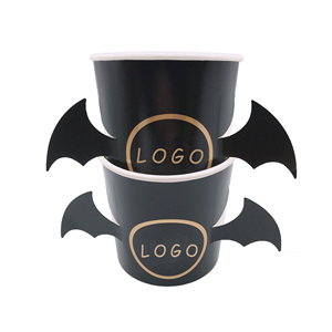 El diablo en <span class=keywords><strong>la</strong></span> costumbre de <span class=keywords><strong>la</strong></span> serie del Ángel desechables biodegradables de protección del medio ambiente de tazas de papel - Product Image 4
