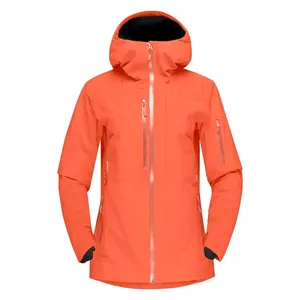2024 New Design Wear Waterproof Jacket and Candy Series Colourful Women's Windproof Hiking Jacket