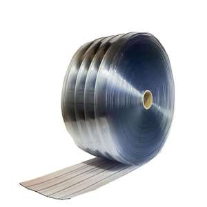 Industrial <strong>Flexible</strong> Transparent Cold Room Scratch Resistant <strong>Plastic</strong> <strong>Sheets</strong> <strong>Clear</strong> Soft Magnetic <strong>Pvc</strong> Strip Curtain - Product Image 1