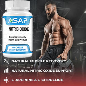 OEM Hot Selling Muscle Growth Gain Supplements Nitric <b>Oxide</b> Booster Capsules for Men - Product Image 2