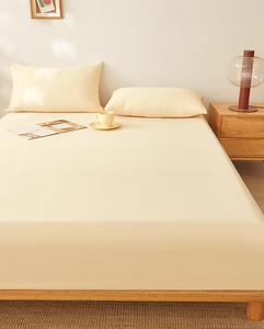 Ev yatak takımı kullanım için kumaş ile fabrika kapitone su geçirmez yatak koruyucu düz beyaz kumaş <span class=keywords><strong>Encasement</strong></span> - Product Image 4