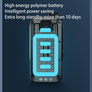 VBTER Dual-Mode Handheld Walkie-Talkie 4G met Tweerichtingsradio Wereldwijde 5000KM Oproepondersteuning POC & REAL <span class=keywords><strong>PTT</strong></span> SIM-kaart - Product Image 3